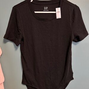 NWT Black GAP Modern Bodysuit sz L
